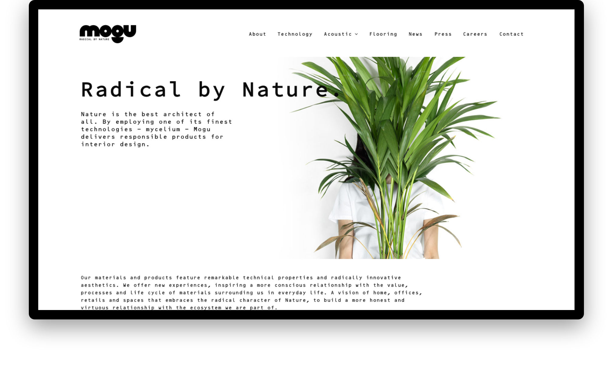 Muvobit homepage sito web mogu