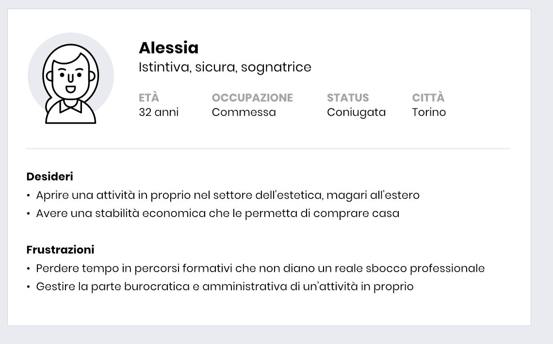 Muvobit user personas CorsiSulWeb