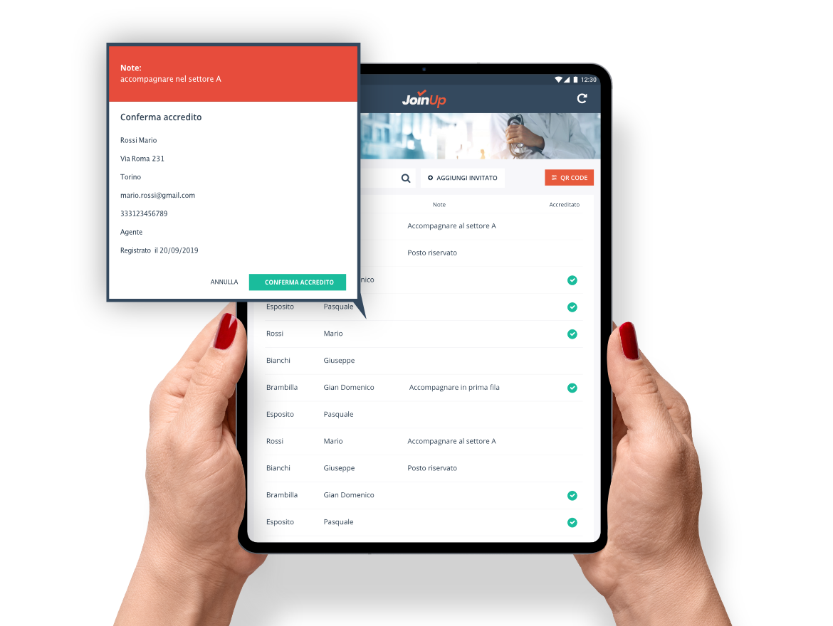 Muvobit alert app accredito JoinUp
