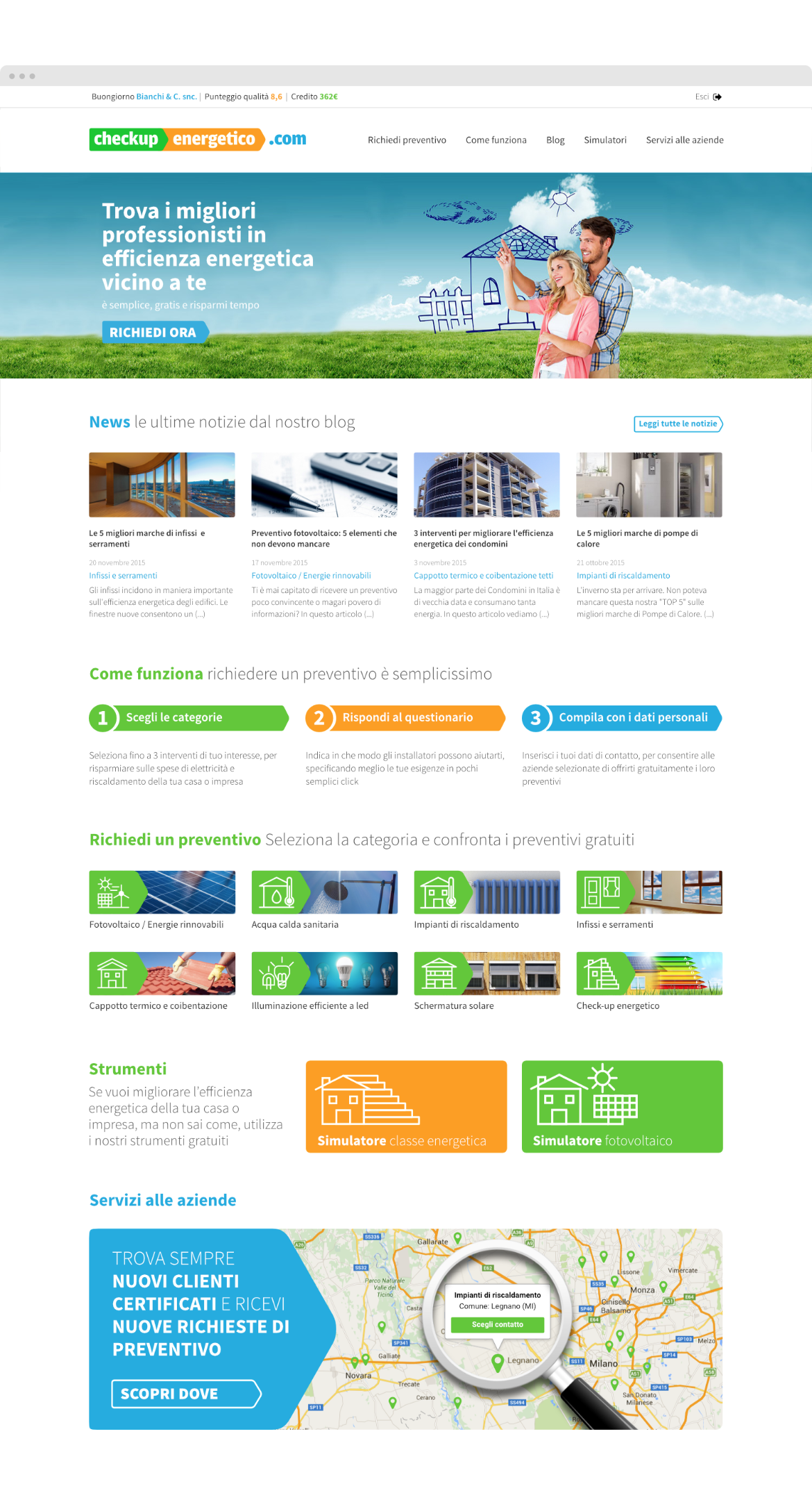 Muvobit sito web Checkupenergetico